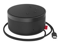 Lenovo Go - Haut-parleur main libre - filaire - USB-C - gris orage, noir tonnerre - Certifié pour Microsoft Teams - pour K14 Gen 1, ThinkCentre M70s Gen 3, M70t Gen 3, ThinkPad E14 Gen 3, E14 Gen 4, P15v Gen 3 4XD1C82055
