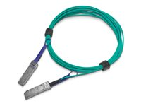 NVIDIA - Câble d'attache direct 100GBase-AOC - QSFP pour QSFP - 15 m - fibre optique - sans halogène, Active Optical Cable (AOC) 980-9I13S-00E015