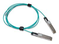 NVIDIA - Câble d'attache directe 200GBase - QSFP56 pour QSFP56 - 10 m - fibre optique - sans halogène, actif - noir 980-9I45G-00H010