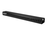 Vertical Cable Organizer with Finger Ducts - Vertical Cable Management Panel - Rack-Mount Cable Raceway - 20U - 3 ft. CMVER20UF